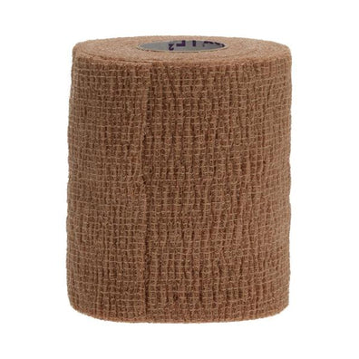 Bandage CoFlex Compression Foam 3"x5yd Non-Sterile Cohesive Tan 24/Ca - Surgical Supplies NY